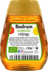 Bodrum Organic Squeezable Honey 250g