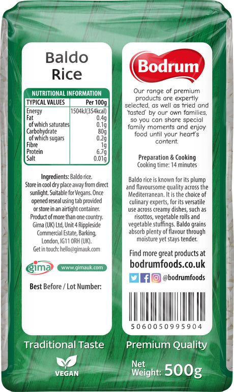 Bodrum Baldo Rice 500g