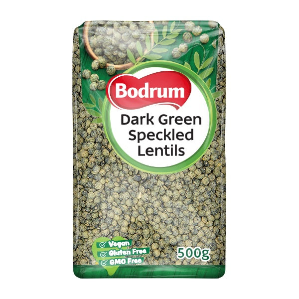 Bodrum Speckled Dark Green Lentils 500g