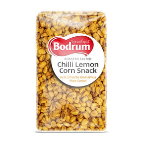 Packaged snack with Bodrum branding on a white background