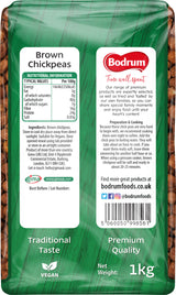 Bodrum Brown Chick Peas 1kg