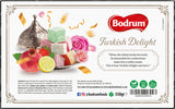 Bodrum Luxury Turkish Delight Mixed Fruits 350g