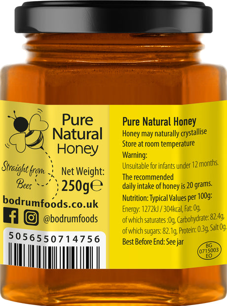 Bodrum Pure & Natural Honey 250g