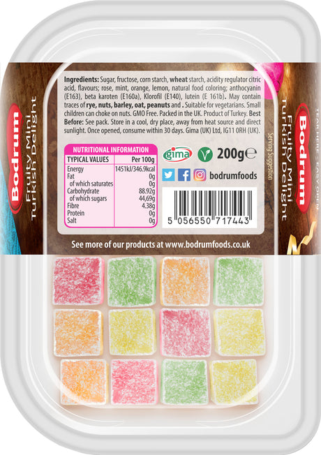 Bodrum Delight Fruity Mini 200g
