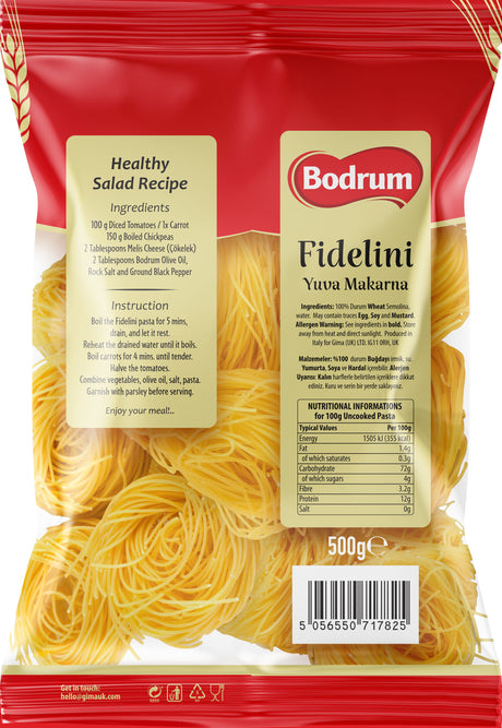 Bodrum Pasta Fidelini 500g