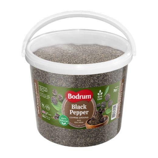 Bodrum Black Pepper Coarse Ground Spice - 3kg