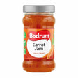 Jar of Bodrum Carrot Jam on a white background