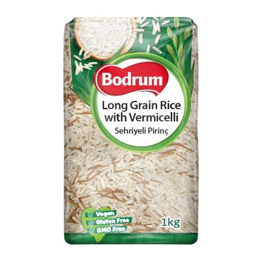 Bodrum Long Grain Rice with Vermicelli 1kg