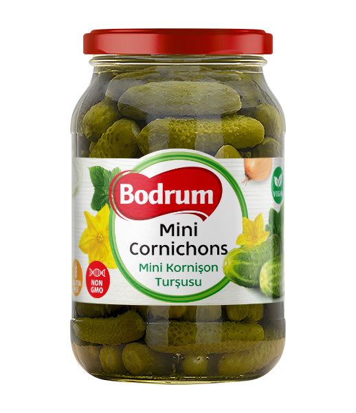 Bodrum Mini Cornichons 480g