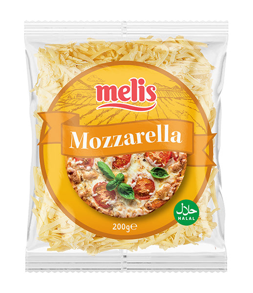 Melis Grated Mozarella Cheese 200g