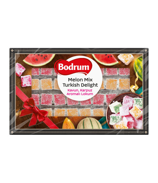Bodrum Luxury Turkish Delight Melon Mix 350g