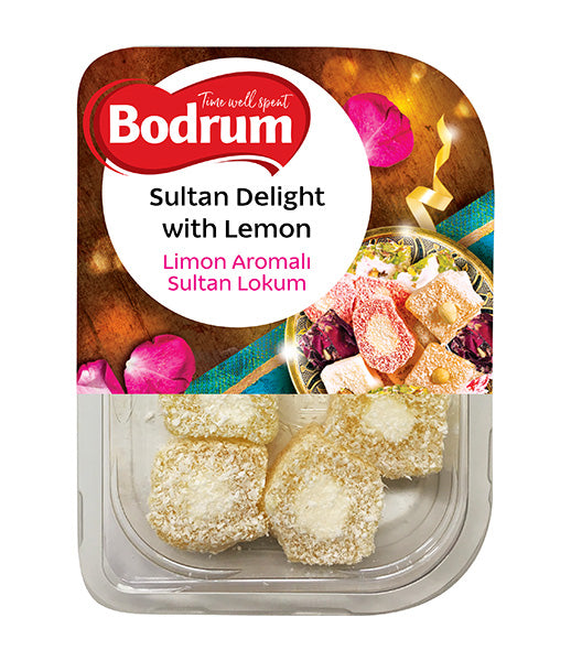 Bodrum Sultan with Lemon Turkish Delight 200g