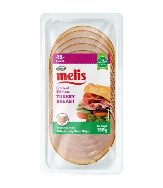 Melis Smoked Turkey Breast 135g