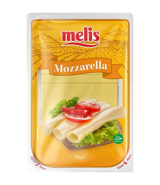 Melis Sliced Mozarella Cheese 150g