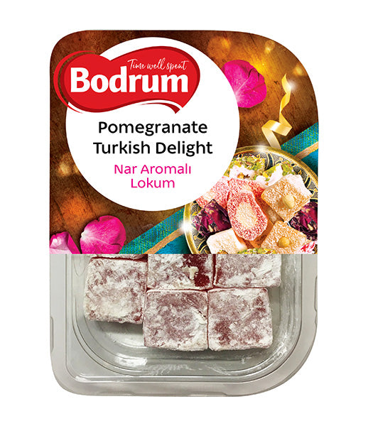 Bodrum Pomegranate Turkish Delight 200g