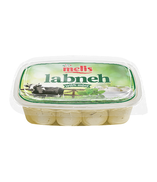 Melis Labneh cheese balls with Mint Cow Milk 185g