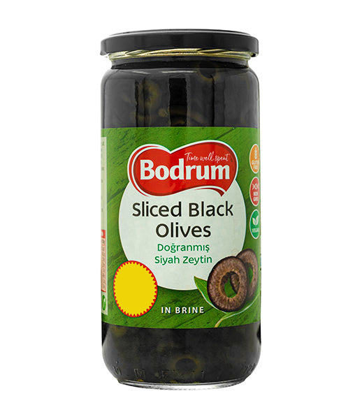 Bodrum Sliced Black Olives 720g