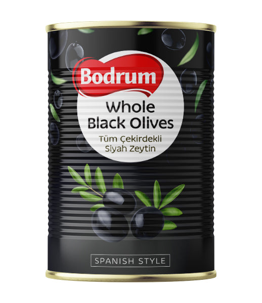 Bodrum Olives Black Low Salt 5Kg