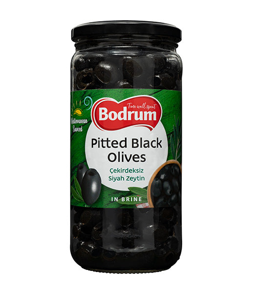 Bodrum Pitted Black Olives 720g