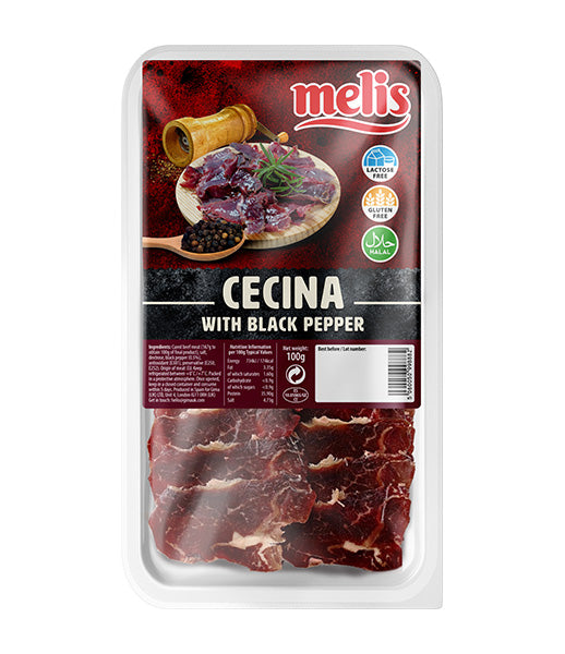 Melis Cecina with Black Pepper 100g
