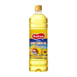 Bottle of Bodrum sunflower oil on a white background