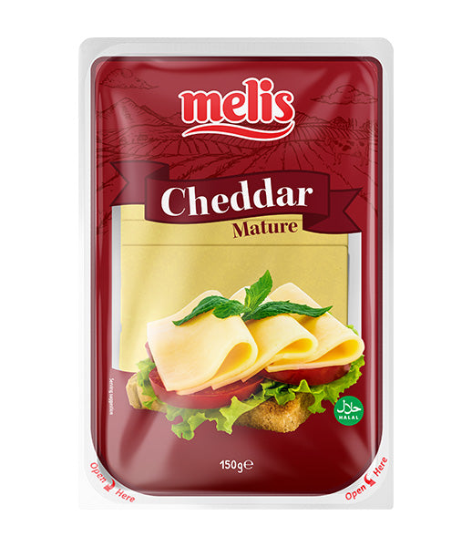Melis Sliced Cheddar Cheese 150g