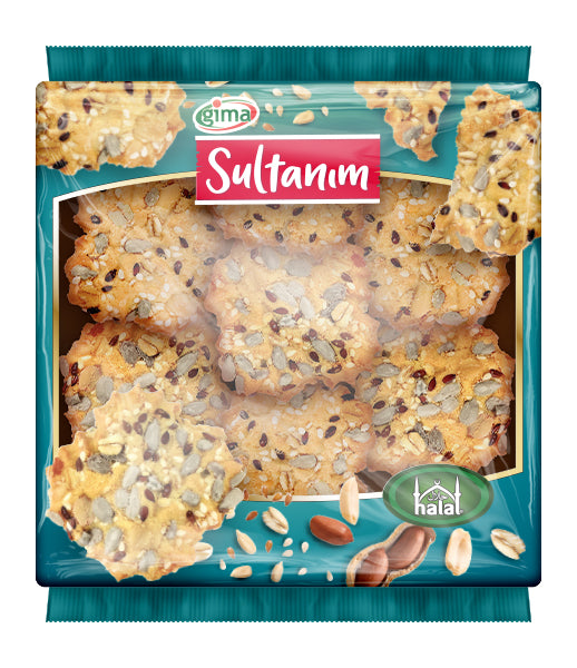 Sultanim Biscuit with Mix Seeds 400g