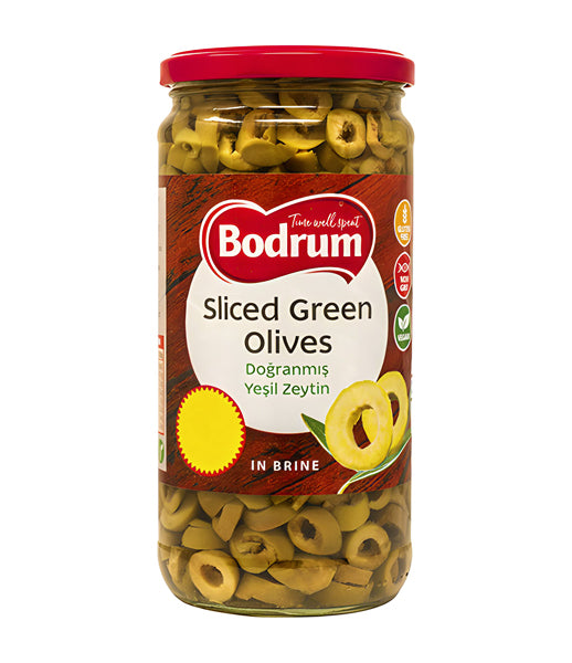 Bodrum Sliced Green Olives 720g