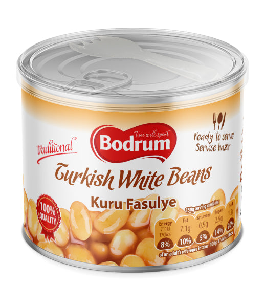 Bodrum Ready Meal Beans in Tomato Sauce 400g