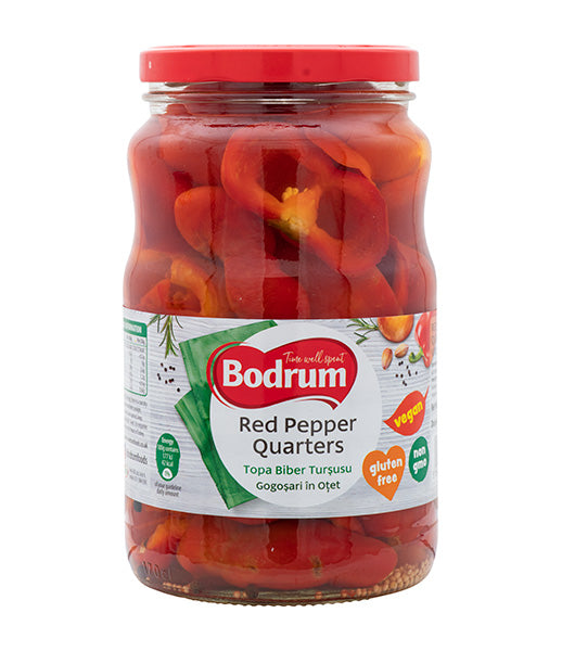 Bodrum Red Pepper Quarters 1650g