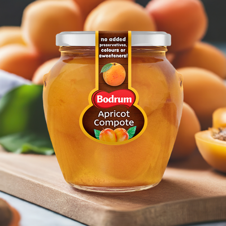 Bodrum Amf Compote-Apricot 580ml